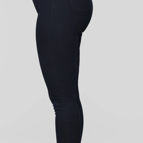 Fashion Nova Super High Waist Denim Skinnies - Picture 6 of 8